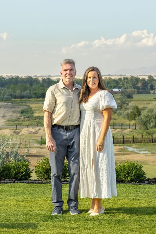 Sean Sundwall and his wife